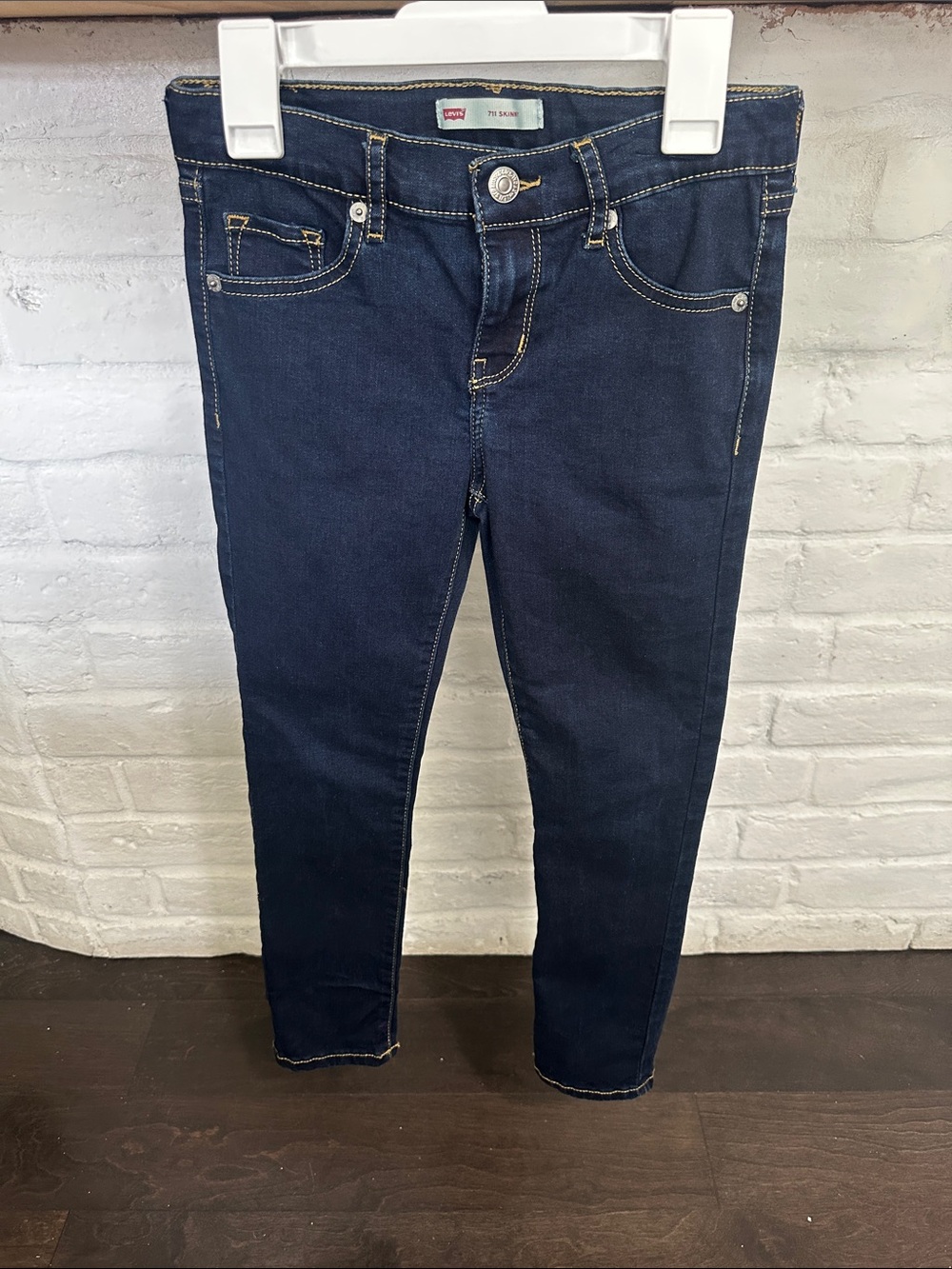 Levi’s Dark Indigo kids Skinny Jeans - Classic Stretch Denim